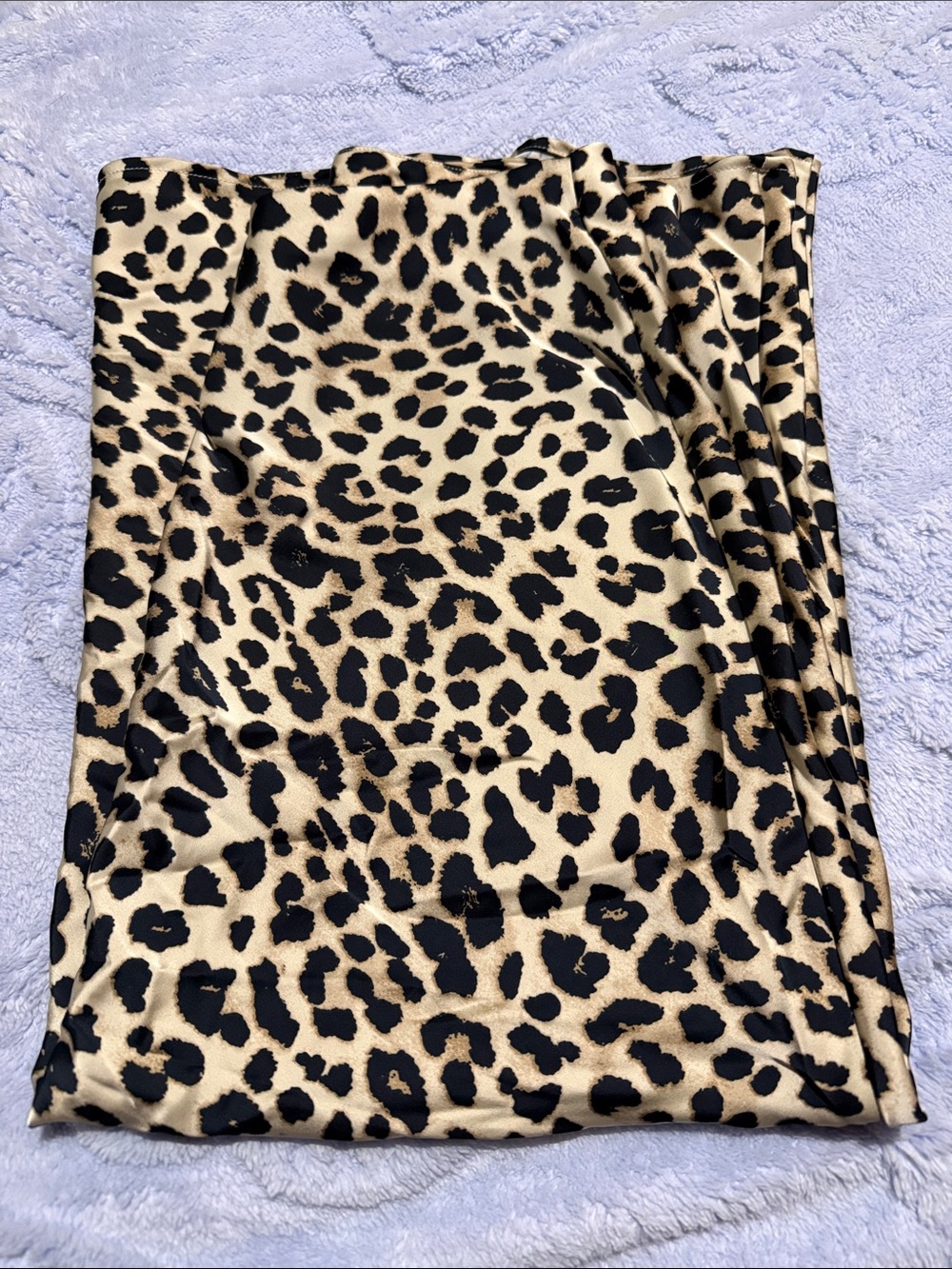 Sincerely Jules Leopard Print Skirt — Beige and Black
